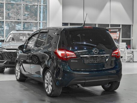 2015 Opel Meriva B Рестайлинг, зелёный, 799000 рублей, вид 4