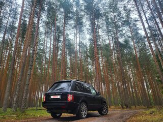 2006 Land Rover Range Rover Supercharged III Рестайлинг, синий, 800000 рублей, вид 3