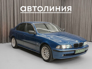 2001 BMW 5 серии 525i IV (E39) Рестайлинг, синий, 749000 рублей, вид 5