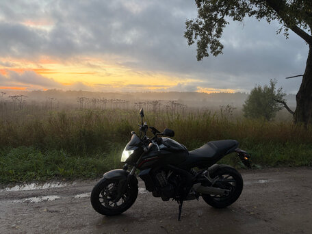 2015 Honda CB 650F, чёрный, 630000 рублей, вид 1