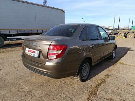 2024 Lada (ВАЗ) Granta I Рестайлинг, коричневый, 625000 рублей, вид 3