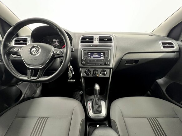 2016 Volkswagen Polo V Рестайлинг, белый - вид 12