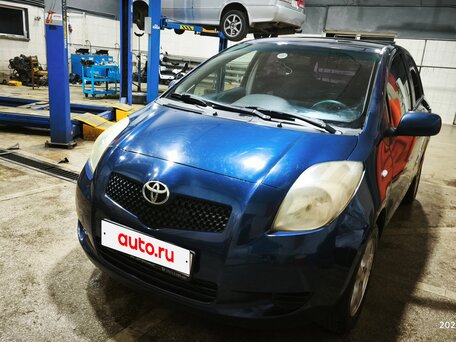 2006 Toyota Yaris Multimode II, синий, 599000 рублей, вид 4
