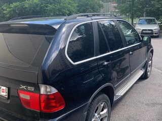 2005 BMW X5 4.4i I (E53) Рестайлинг, чёрный, 950000 рублей, вид 3