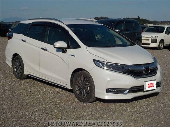 2021 Honda Shuttle II Рестайлинг, белый, 1240000 рублей - вид 2