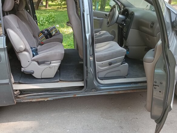 2003 Dodge Caravan IV, зелёный, 390000 рублей - вид 7