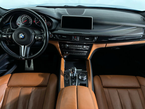 2016 BMW X6 M II (F86), голубой - вид 10