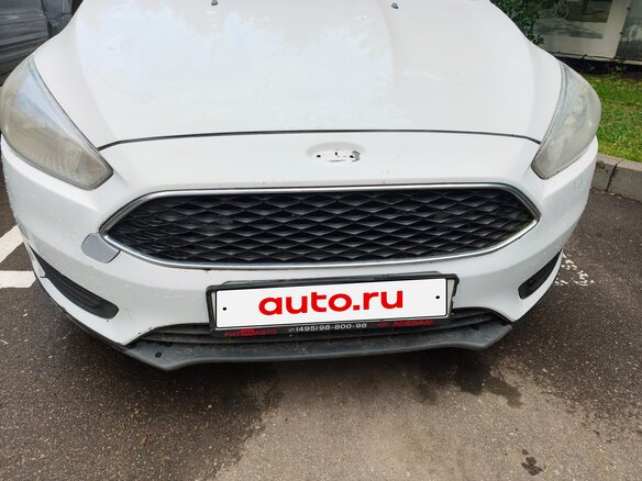 2017 Ford Focus III Рестайлинг, белый, 549000 рублей - вид 1