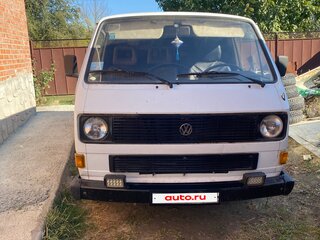 1983 Volkswagen Transporter 5-speed T3, белый, 180000 рублей, вид 1