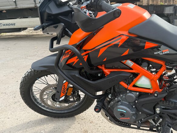 2023 KTM 390 Adventure, оранжевый, 575000 рублей - вид 7