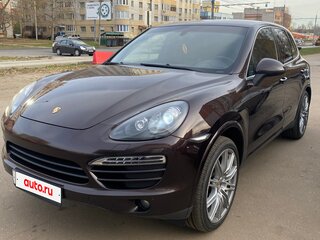 2014 Porsche Cayenne II Рестайлинг (958), коричневый, 2460000 рублей, вид 1