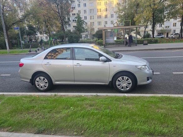 2008 Toyota Corolla AMT X (E140, E150), серебристый - вид 5