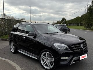 2014 Mercedes-Benz M-Класс 500 III (W166), чёрный, 3750000 рублей, вид 3