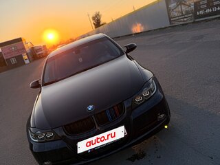 2007 BMW 3 серии 320d V (E90/E91/E92/E93), синий, 1100000 рублей, вид 2