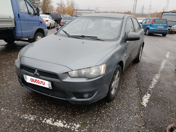 2008 Mitsubishi Lancer X, серый, 550000 рублей - вид 1