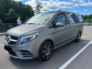 2020 Mercedes-Benz V-Класс Long 220 d длинный III (W447) Рестайлинг, белый, 4600000 рублей, вид 1