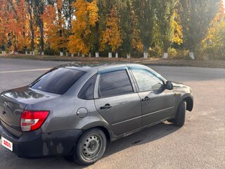 2013 Lada (ВАЗ) Granta I, серебристый, 230000 рублей, вид 4