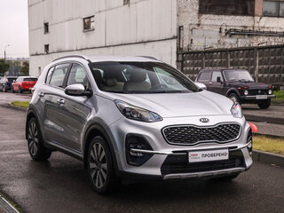 2019 Kia Sportage IV Рестайлинг, серебристый, 2449000 рублей, вид 5