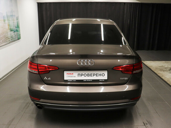 2016 Audi A4 V (B9), коричневый, 1540000 рублей - вид 4