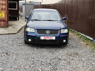 2001 Volkswagen Passat B5 Рестайлинг, синий, 499999 рублей, вид 4