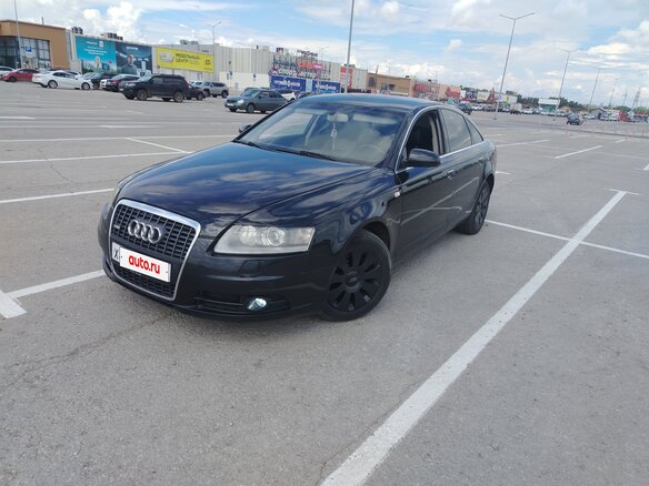 2008 Audi A6 III (C6), чёрный, 800000 рублей