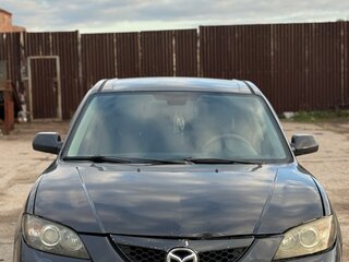 2007 Mazda 3 I (BK) Рестайлинг, чёрный, 195000 рублей, вид 2