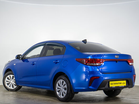 2019 Kia Rio IV, синий, 1299000 рублей - вид 5