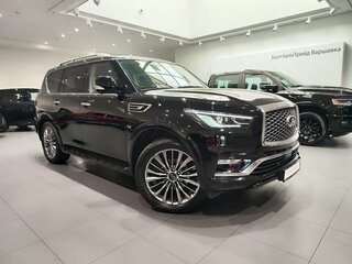 2018 Infiniti QX80 I Рестайлинг 2, чёрный, 5160000 рублей, вид 3