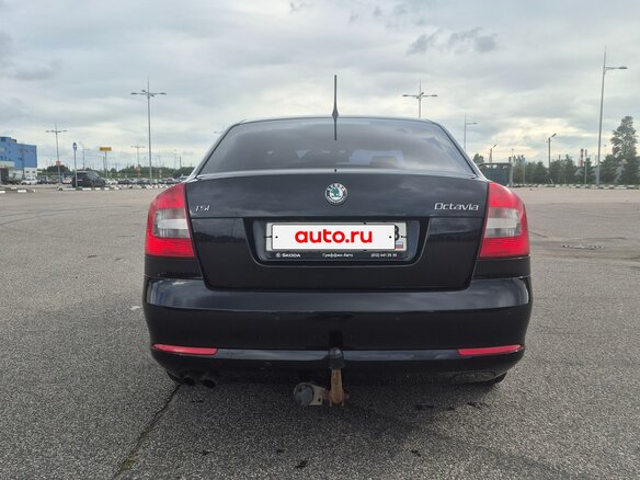 2012 Skoda Octavia II (A5) Рестайлинг, чёрный, 790000 рублей - вид 1