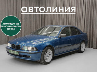 2001 BMW 5 серии 525i IV (E39) Рестайлинг, синий, 749000 рублей, вид 3