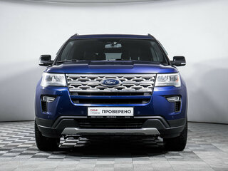 2018 Ford Explorer V Рестайлинг 2, синий, 3290000 рублей, вид 2