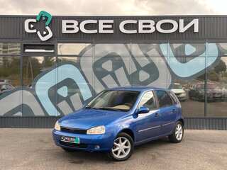 2008 Lada (ВАЗ) Kalina I, синий, 285000 рублей, вид 1