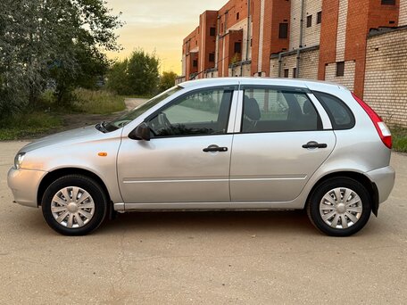 2012 Lada (ВАЗ) Kalina I, серый, вид 3