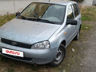2012 Lada (ВАЗ) Kalina I, голубой, 200000 рублей, вид 1