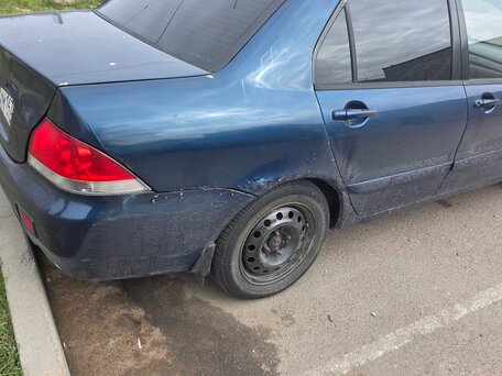 2005 Mitsubishi Lancer IX, синий, 130000 рублей, вид 4