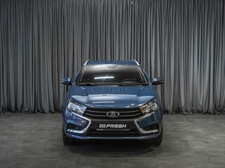 2019 Lada (ВАЗ) Vesta SW I, синий, 889000 рублей, вид 3