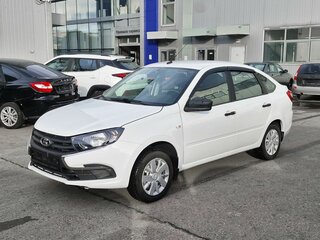 2018 Lada (ВАЗ) Granta I Рестайлинг, белый, 565000 рублей, вид 1