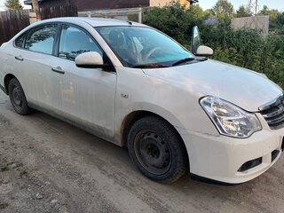 2014 Nissan Almera III (G15), белый, 400000 рублей, вид 2