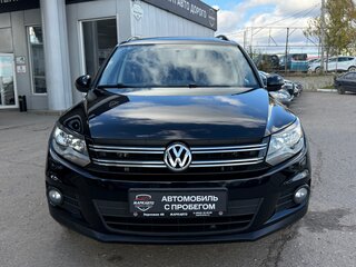2014 Volkswagen Tiguan I Рестайлинг, чёрный, 1415000 рублей, вид 3