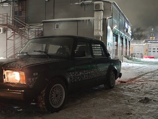 2008 Lada (ВАЗ) 2107, зелёный, 145000 рублей, вид 4