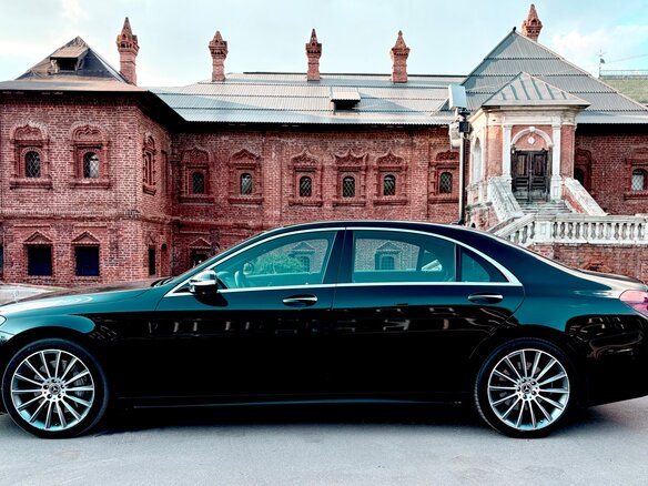 2018 Mercedes-Benz S-Класс 350 d Long VI (W222, C217) Рестайлинг, чёрный, 5250000 рублей - вид 6