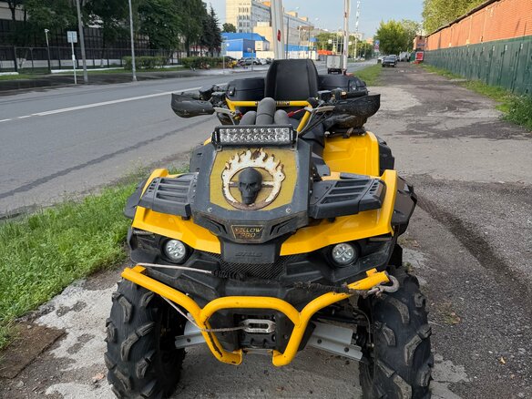 2021 Stels ATV-650 Guepard Trophy, жёлтый, 680000 рублей - вид 21
