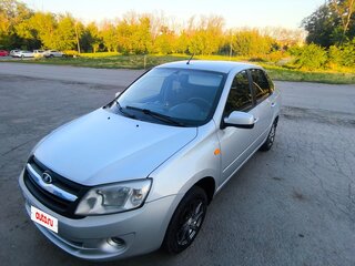 2013 Lada (ВАЗ) Granta I, серебристый, 380000 рублей, вид 1