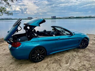 2018 BMW 4 серии 430i xDrive F32/F33/F36 Рестайлинг, синий, 3150000 рублей, вид 3