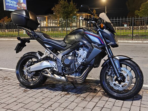 2015 Honda CB 650F, чёрный, 675000 рублей