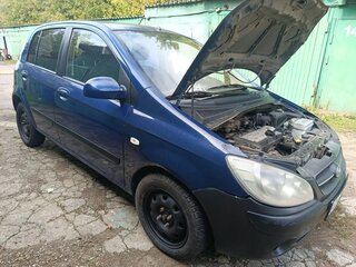 2007 Hyundai Getz I Рестайлинг, синий, 320000 рублей, вид 4