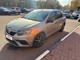 2019 Renault Logan II Рестайлинг, бежевый, 750000 рублей, вид 3