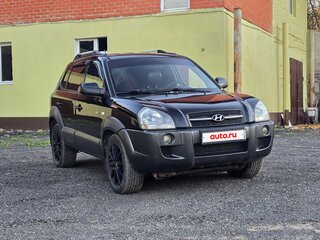 2008 Hyundai Tucson I, чёрный, 800000 рублей, вид 5