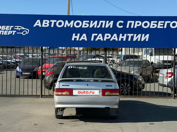 2007 Lada (ВАЗ) 2114, серебристый - вид 5