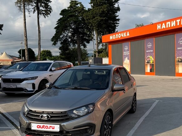 2021 Lada (ВАЗ) Granta Drive Active I Рестайлинг, коричневый, 920000 рублей